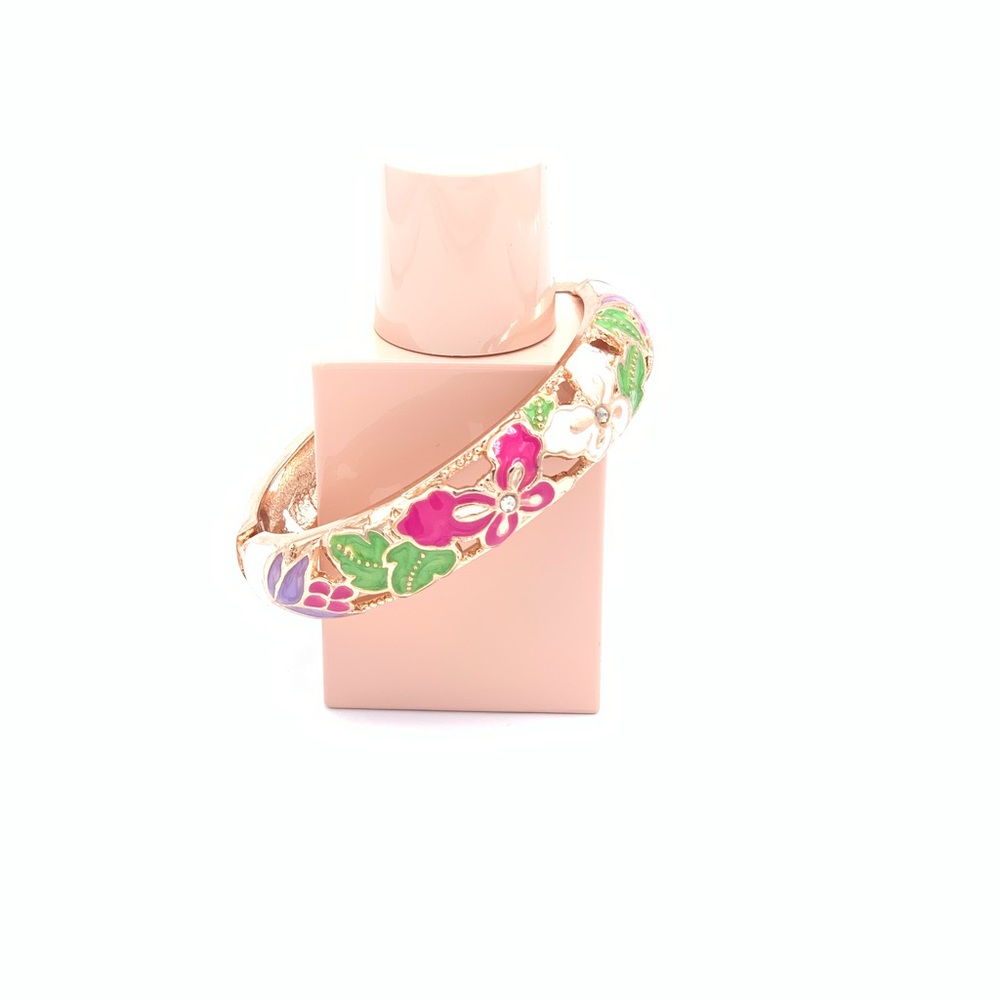 Flowers Series Enamel Glazed Bracelet